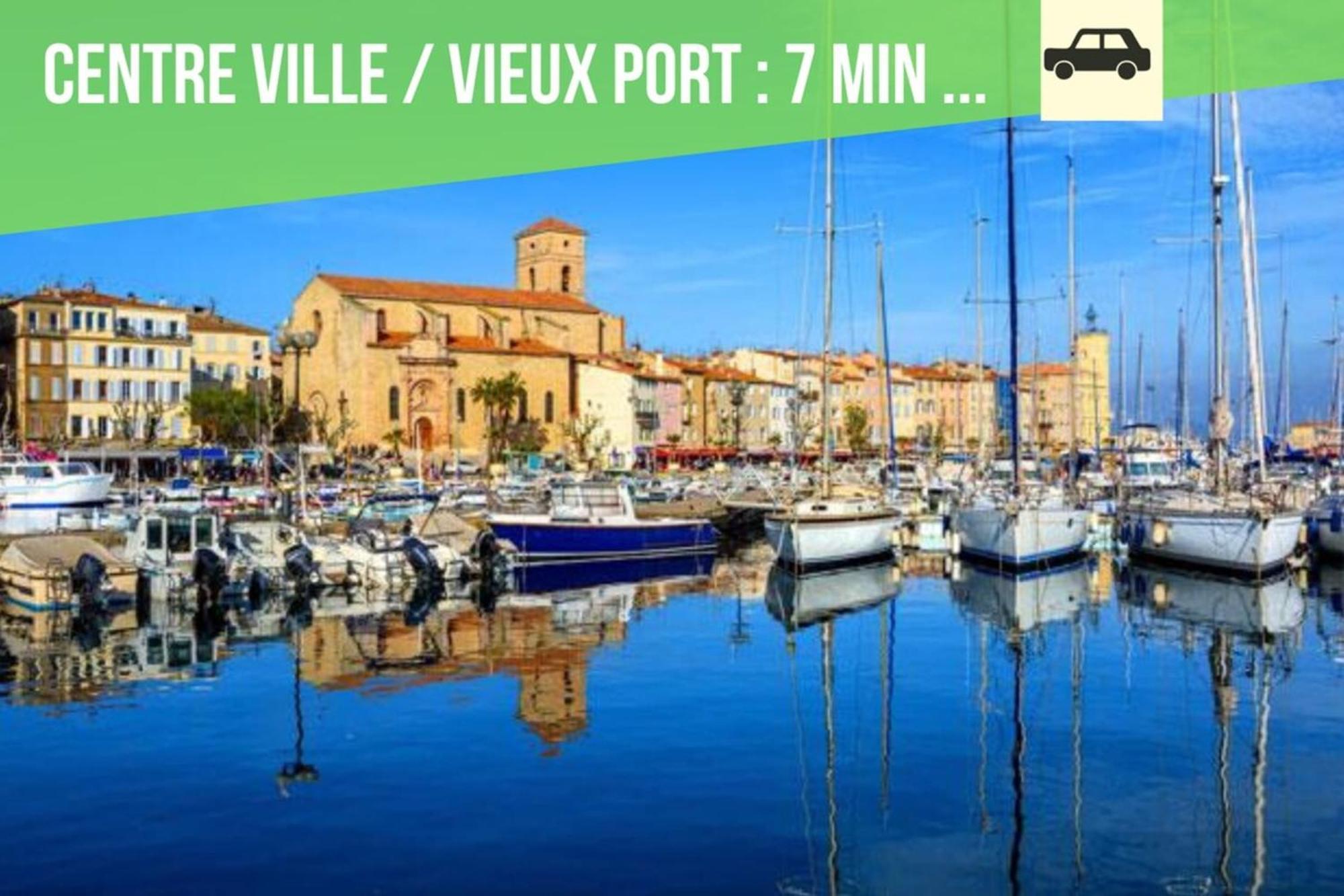 Cosy La Baie Des Anges - Plage La Ciotat Lejlighed Eksteriør billede