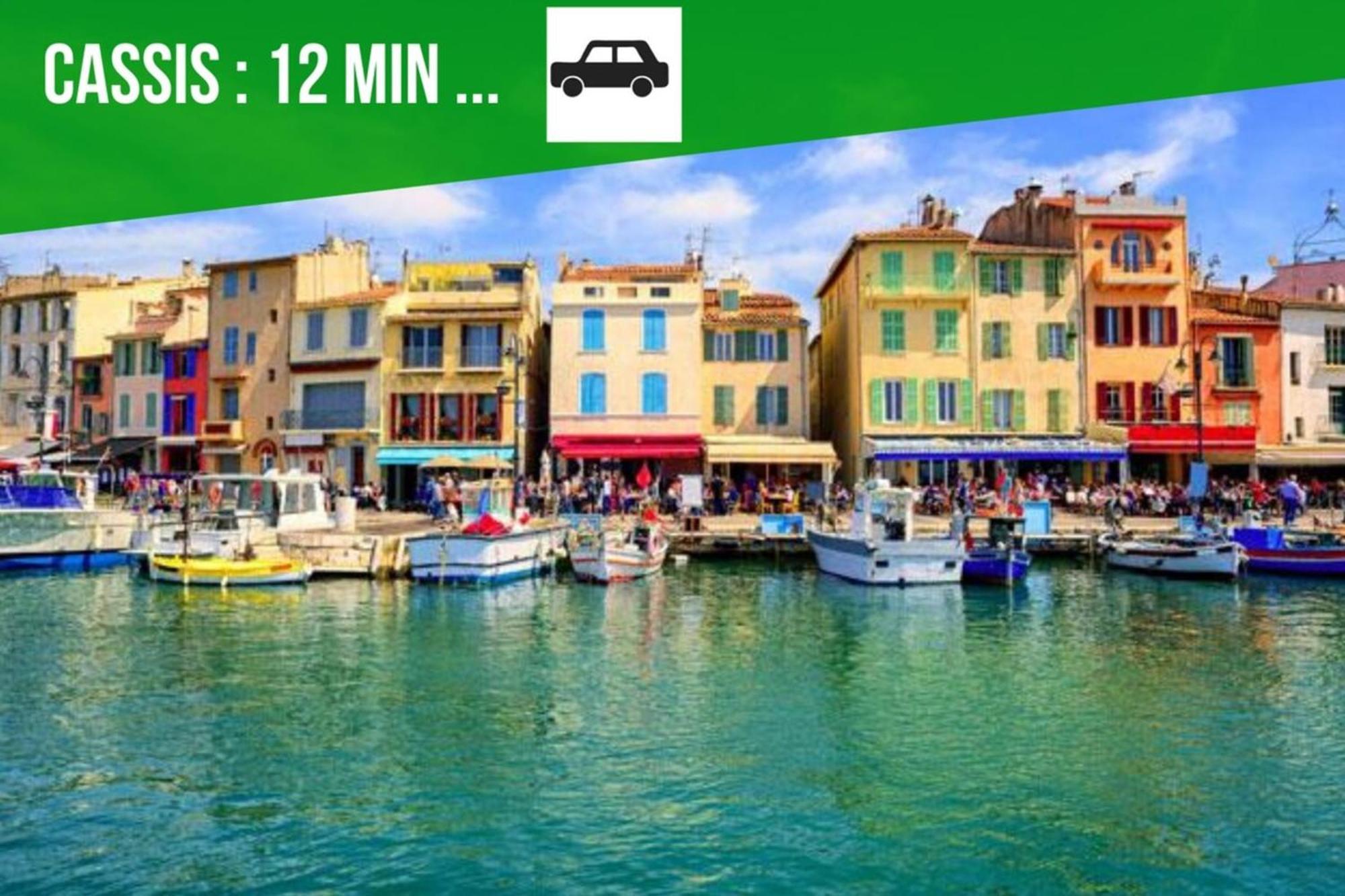 Cosy La Baie Des Anges - Plage La Ciotat Lejlighed Eksteriør billede
