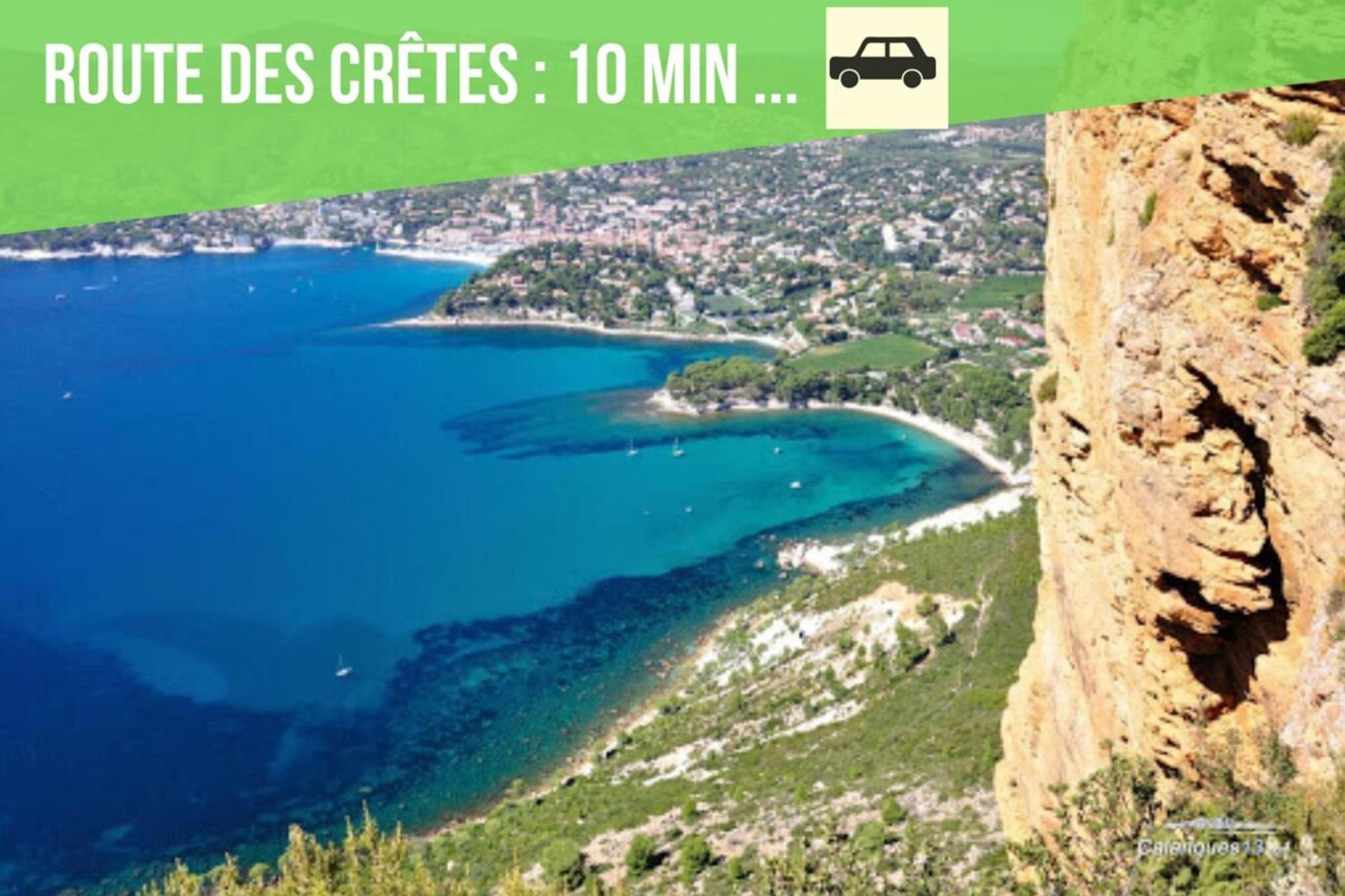 Cosy La Baie Des Anges - Plage La Ciotat Lejlighed Eksteriør billede